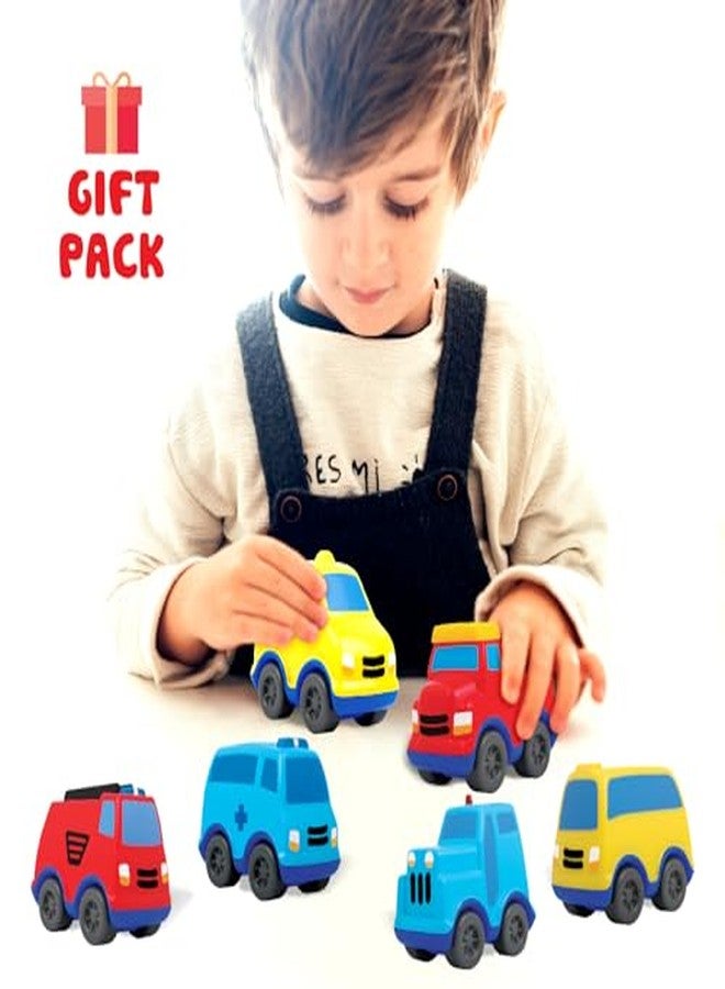 Funskool Giggles - Mini Vehicles City Series,Push and go Multicolor,Combo Pack,Gift Set, for 18 Months and Above. - Image 4